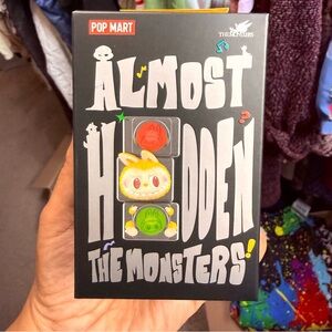 Pop Mart The Monsters Almost Hidden Toy Set - Multicolor